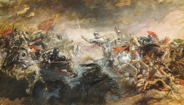Illustrasi cerita Kisah Khalid bin Walid dan Umar bin Khatab